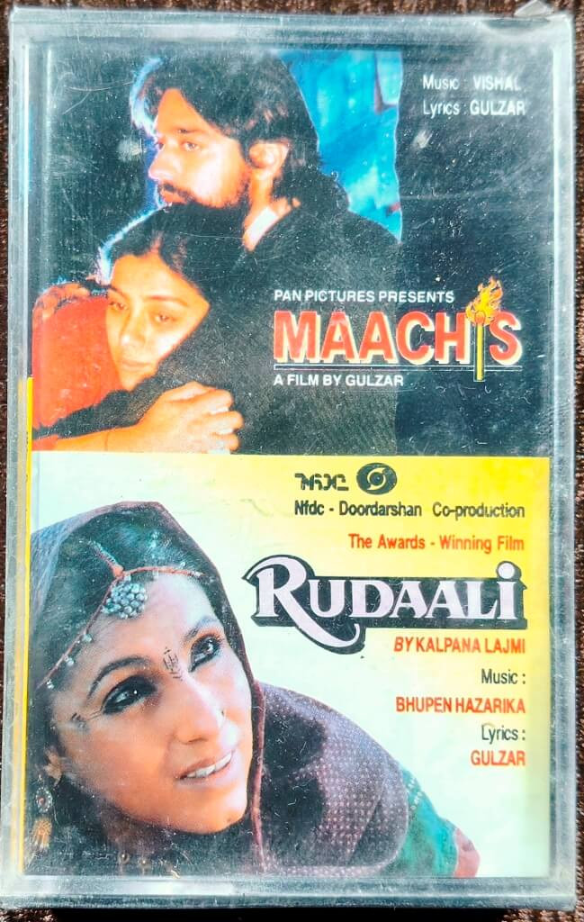 Maachis (1996) Vishal / Rudaali (1993) Bhupen Hazarika Pre-Owned BMG Crescendo Audio Cassette