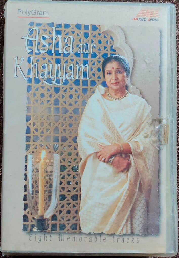 Asha Aur Khayyam – Eight Memorable Tracks (2006) Khayyam Pre-Owned Music India Audio Cassette