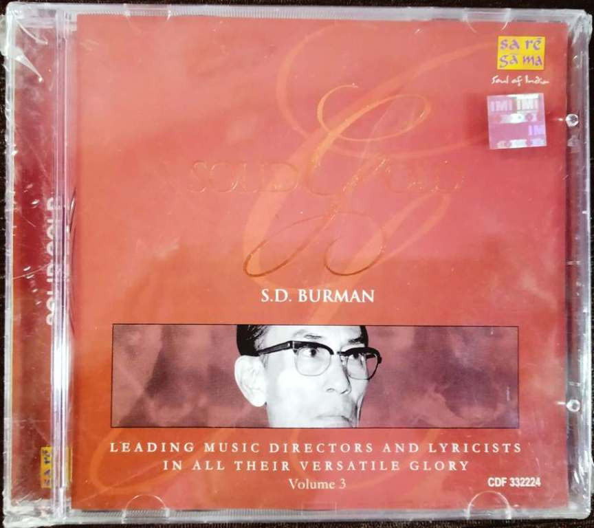 S.D. Burman - Solid Gold Vol 3 (2007) S.D. Burman Pre-Owned Sa Re Ga Ma, Rpg Audio CD