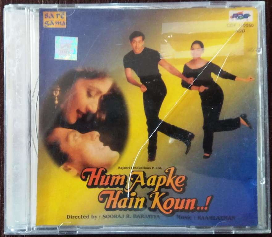 Hum Aapke Hain Koun (1994) Raamlaxman Pre-Owned Sa Re Ga Ma, RPG Audio CD