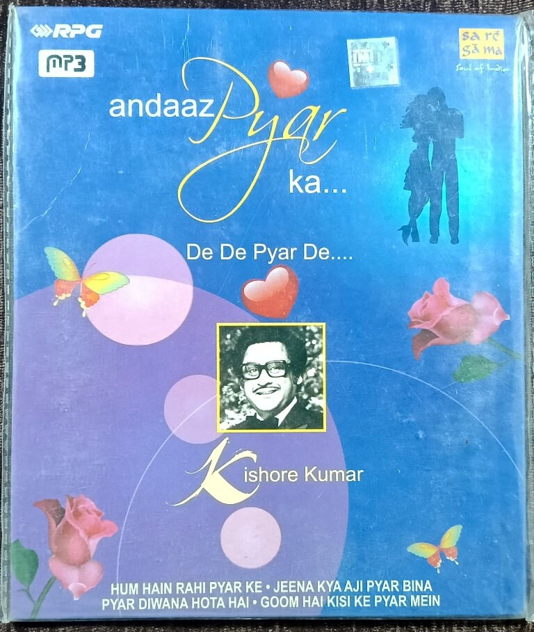 Kishore Kumar - Andaaz Pyar Ka - De De Pyar De.... (2010) Bollywood OST Compilation Pre-Owned Saregama MP3 CD