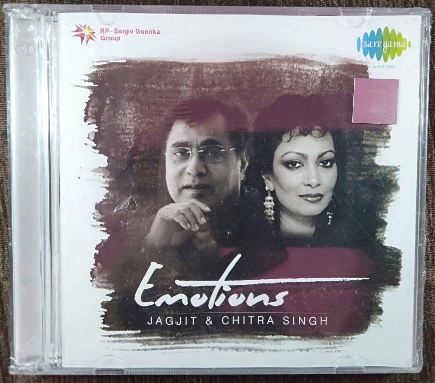 Jagjit Singh & Chitra Singh - Emotions (2014) Compilation Pre-Owned SA RE GA MA Double Audio CD