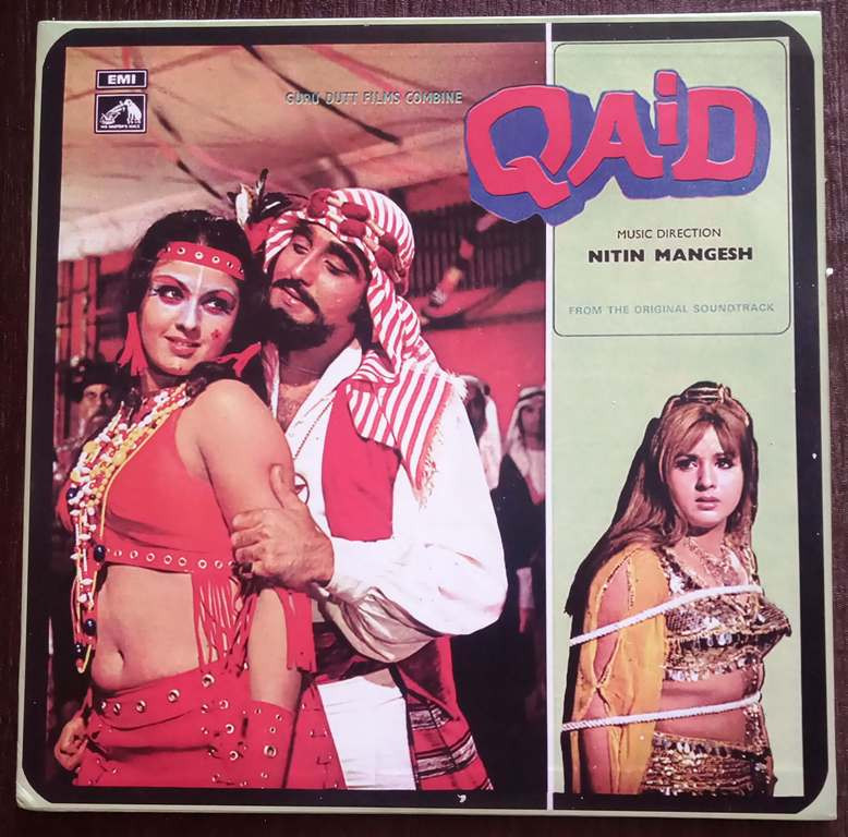 Qaid (1975) Nitin Mangesh Pre-Owned Vinyl,12" LP Record