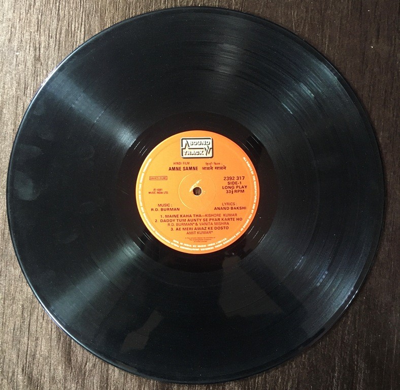 Amne Samne (1981) R.D. Burman Pre-Owned Vinyl, 12