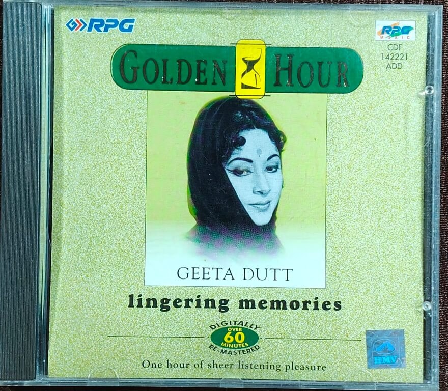 Geeta Dutt – Golden Hour - Lingering Memories (1999) Bengali OST Compilation Pre-Owned RPG Music Audio CD