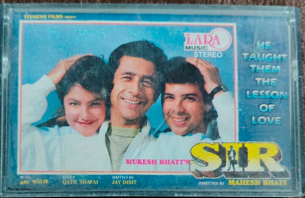 Sir (1993) Anu Malik Pre-Owned Lara Music Audio Cassette