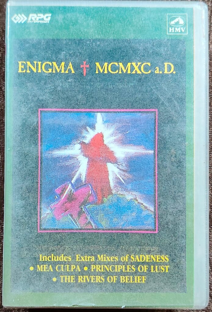 Enigma - MCMXC a.D. (1991) Western Music Album Pre-Owned HMV Audio Cassette