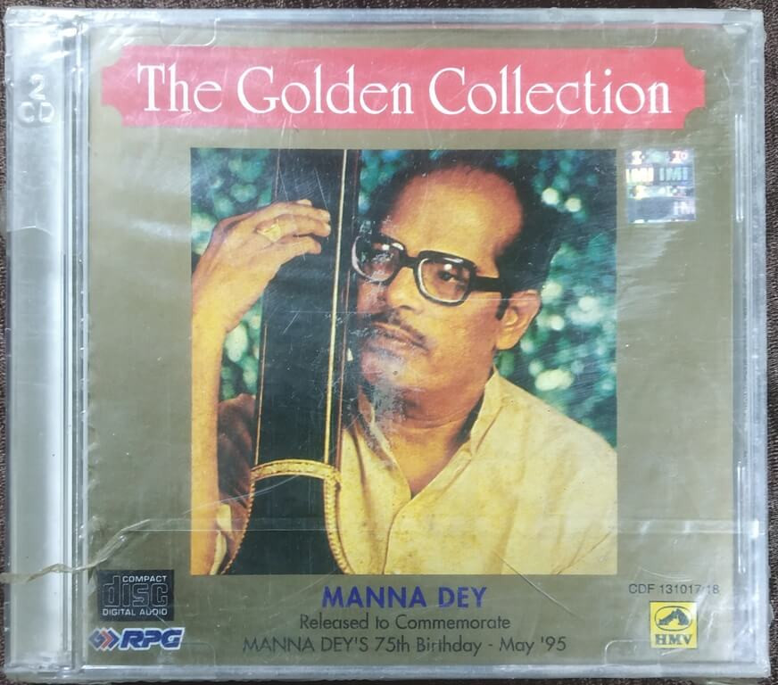 Manna Dey - The Golden Collection (1995) Compilation Pre-Owned HMV Double Audio CD