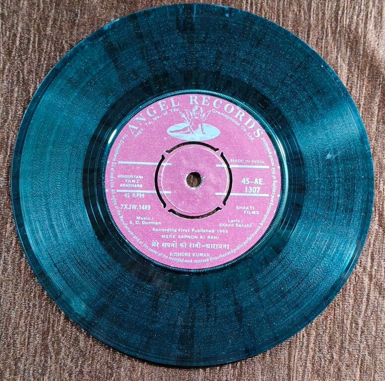 Aradhana (1976) S.D. Burman Pre-Owned Vinyl, 7" SP Record