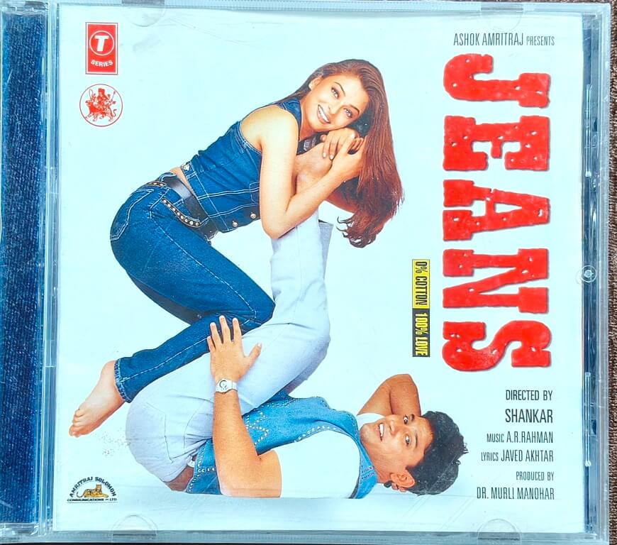 Jeans (1998) A. R. Rahman Pre-Owned T-Series Supreme Audio CD