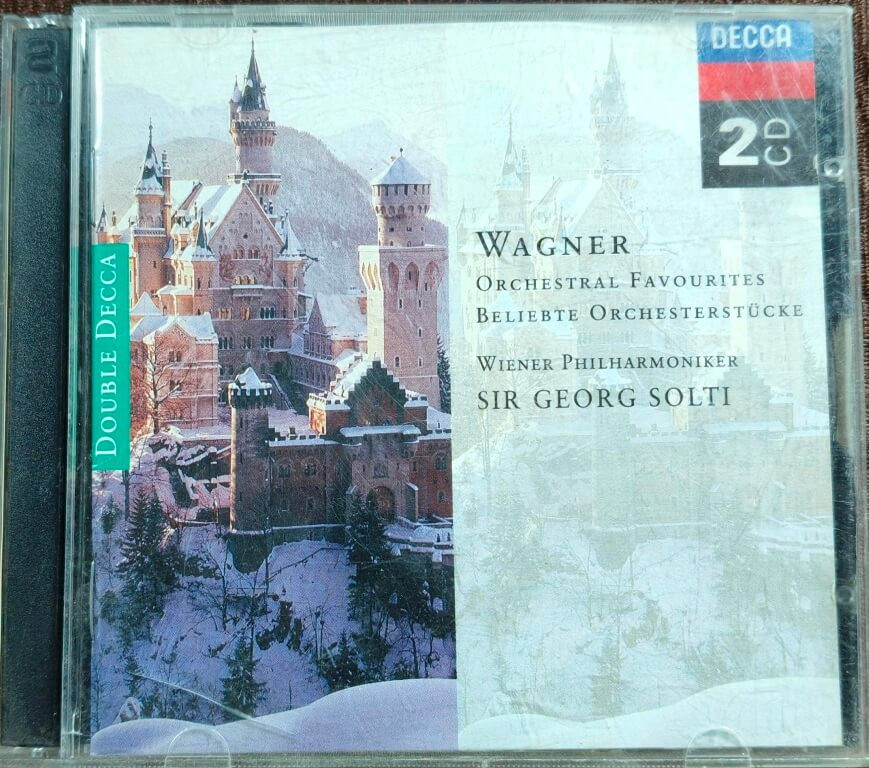 Wagner - Wiener Philharmoniker / Sir Georg Solti – Orchestral Favourites / Beliebte Orchesterstücke (1994) Western Classical Orchestra Symphony Music Album Pre-Owned Decca Imported Audio CD