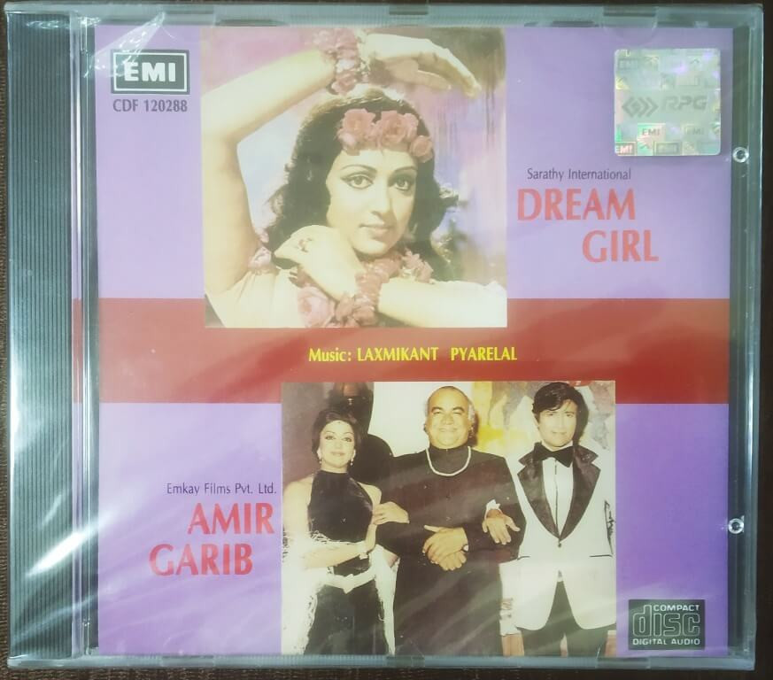 Dream Girl (1977)  Laxmikant-Pyarelal / Amir Garib (1974) Laxmikant-Pyarelal Pre-Owned EMI Imported Audio CD