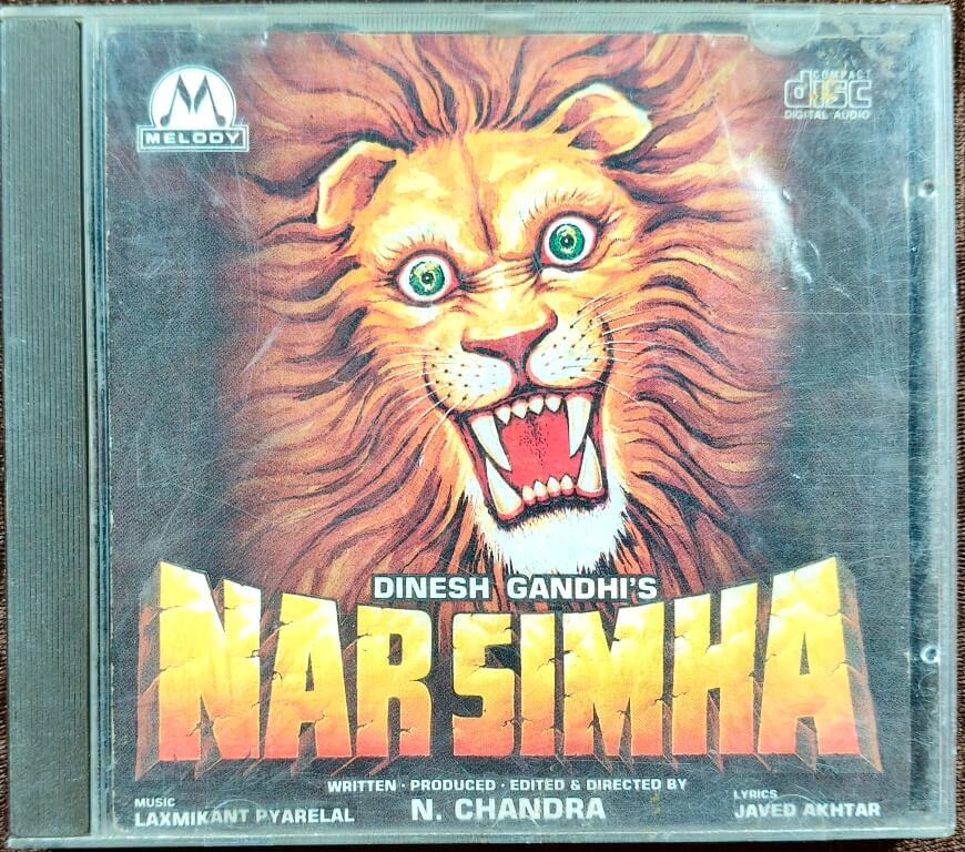Narsimha (1991) Laxmikant-Pyarelal Pre-Owned Melody Imported Audio CD