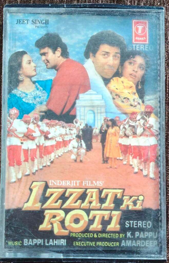 Izzat Ki Roti (1992) Bappi Lahiri & Aadesh Shrivastava Pre-Owned T-Series Audio Cassette
