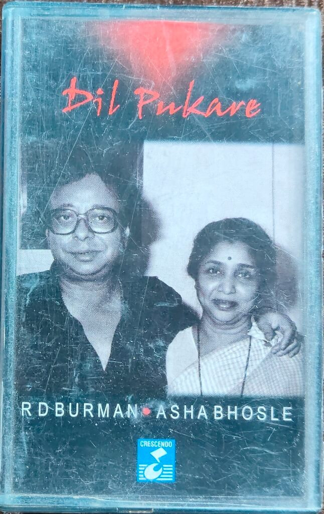 R.D. Burman & Asha Bhosle - Dil Pukare (2002) R.D. Burman Bollywood OST Compilation Pre-Owned Crescendo Audio Cassette