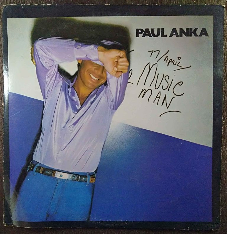 Paul Anka - The Music Man (1977) Album Pre-Owned Vinyl, 12" LP Record