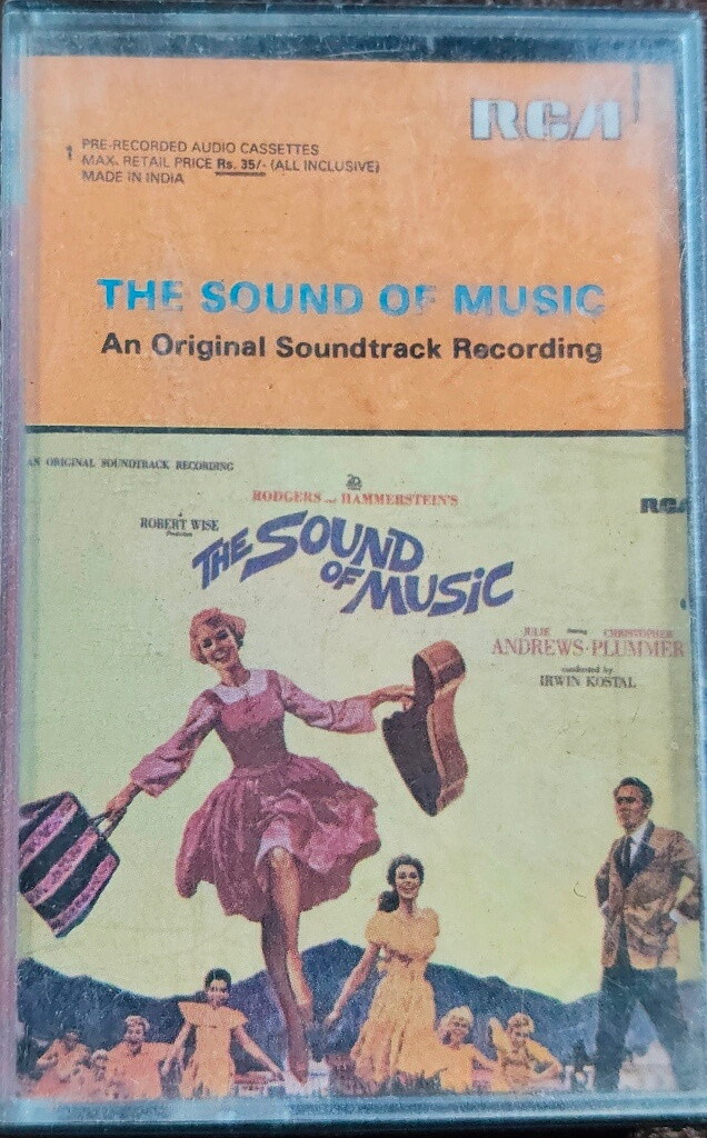 The Sound of Music (1965) Rodgers & Hammerstein Western Music Album Pre-Owned RCA Audio Cassette