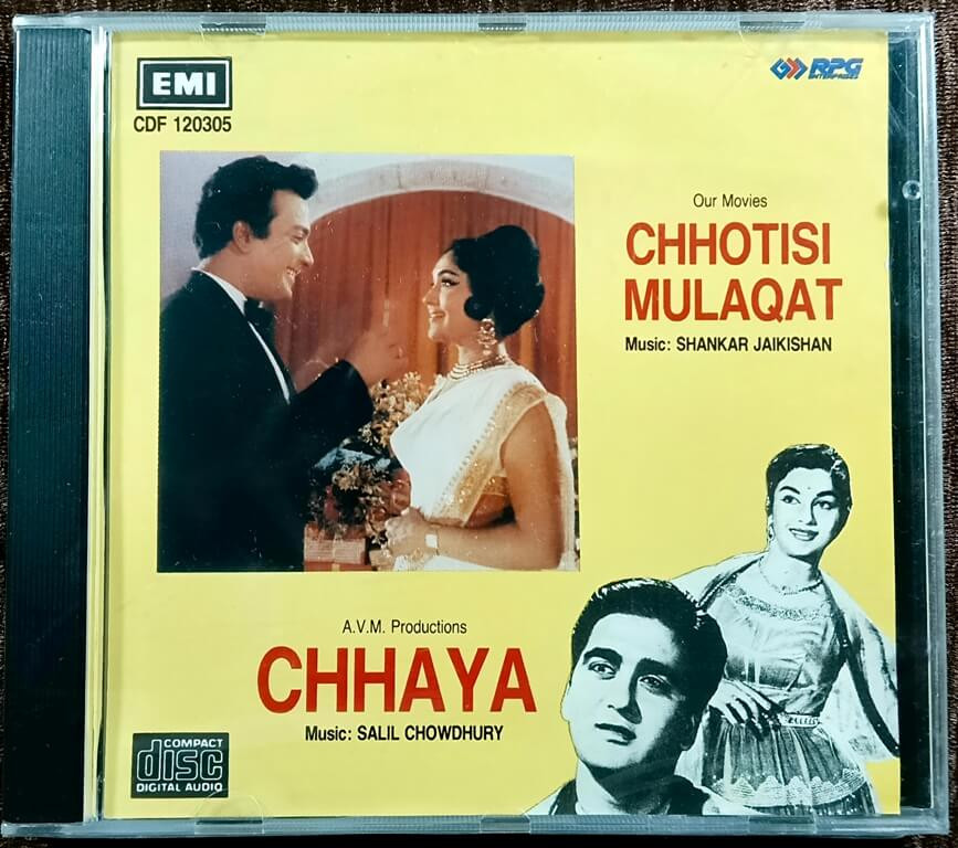 Chhotisi Mulaqat (1967) Shankar-Jaikishan / Chhaya (1961) Salil Chowdhury Pre-Owned EMI Imported Audio CD
