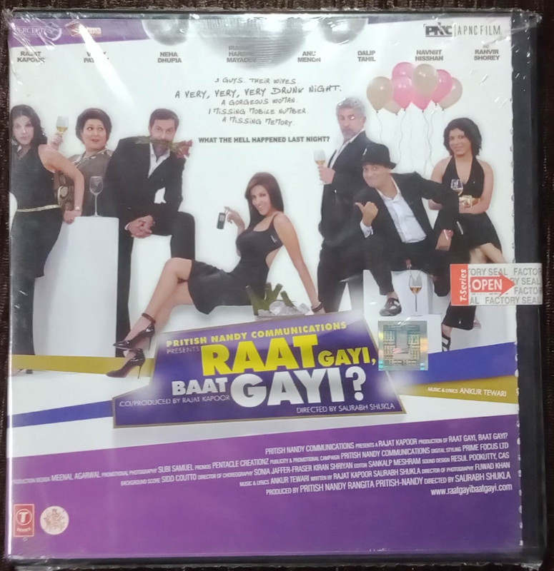 Raat Gayi Baat Gayi (2009) Ankur Tewari Pre-Owned T-Series Audio CD
