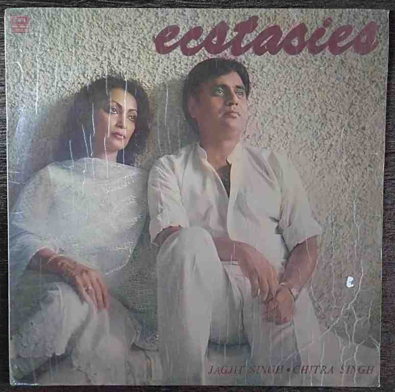 Jagjit Singh & Chitra Singh - Ecstasies (1984) Jagjit Singh Pre-Owned Vinyl, 12" LP Record