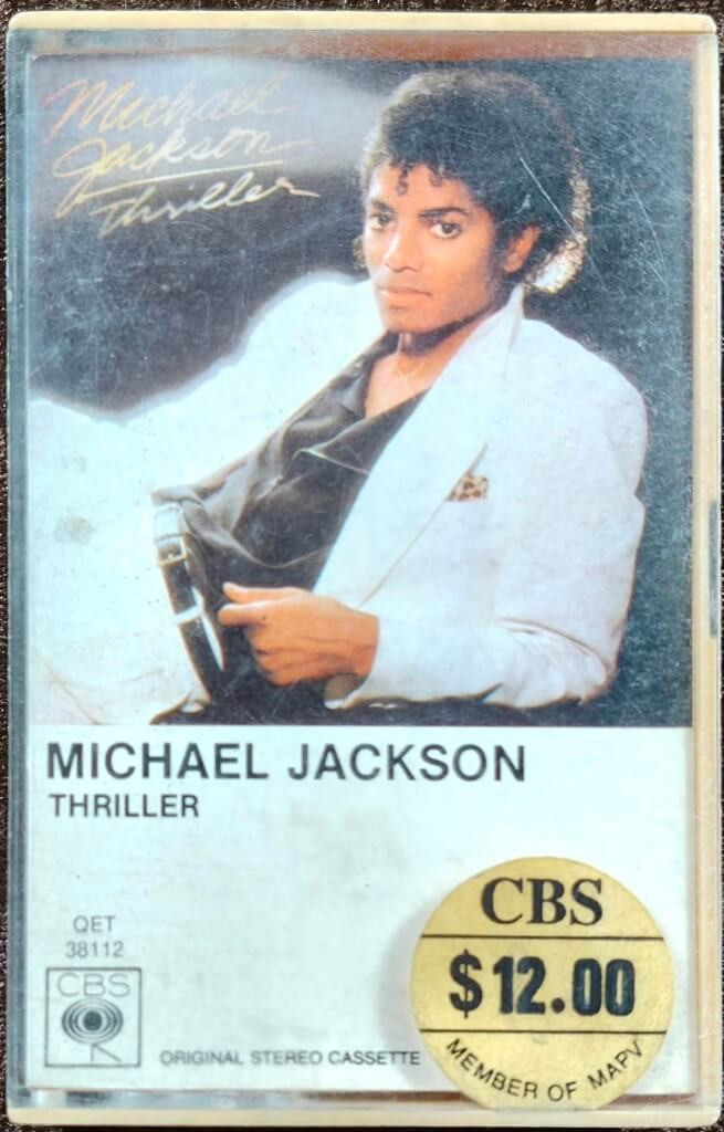 Michael Jackson – Thriller (1982) English Pop Album Pre-Owned CBS Audio Cassette
