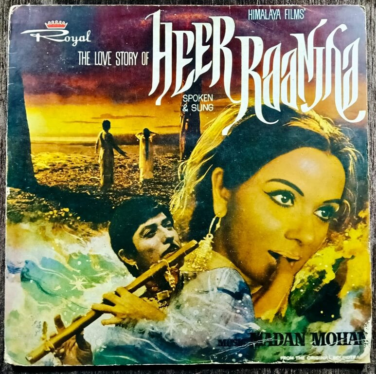 Heer Raanjha (1970) Madan Mohan Pre-Owned Odeon Vinyl, 12" LP Record