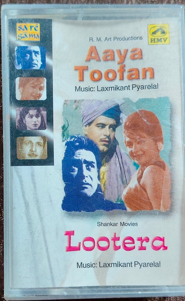 Aaya Toofan (1964) Laxmikant-Pyarelal / Lootera (1965) Laxmikant-Pyarelal Pre-Owned HMV-SaReGaMa Audio Cassette