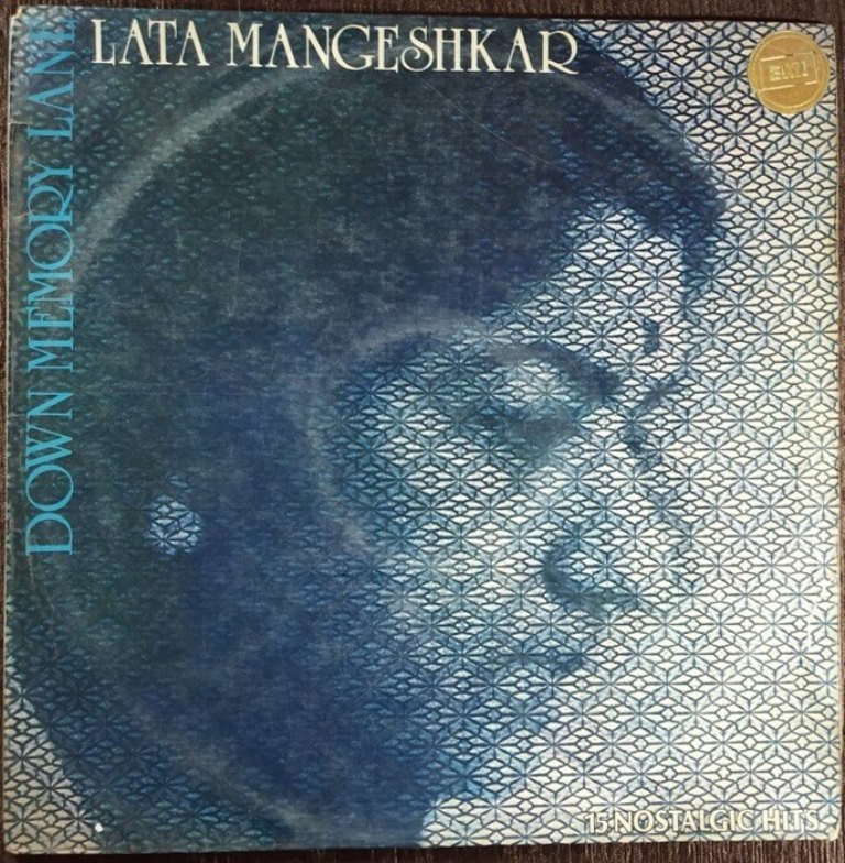 Lata Mangeshkar – Down Memory Lane (1981) Pre-Owned Vinyl, 12" LP Record