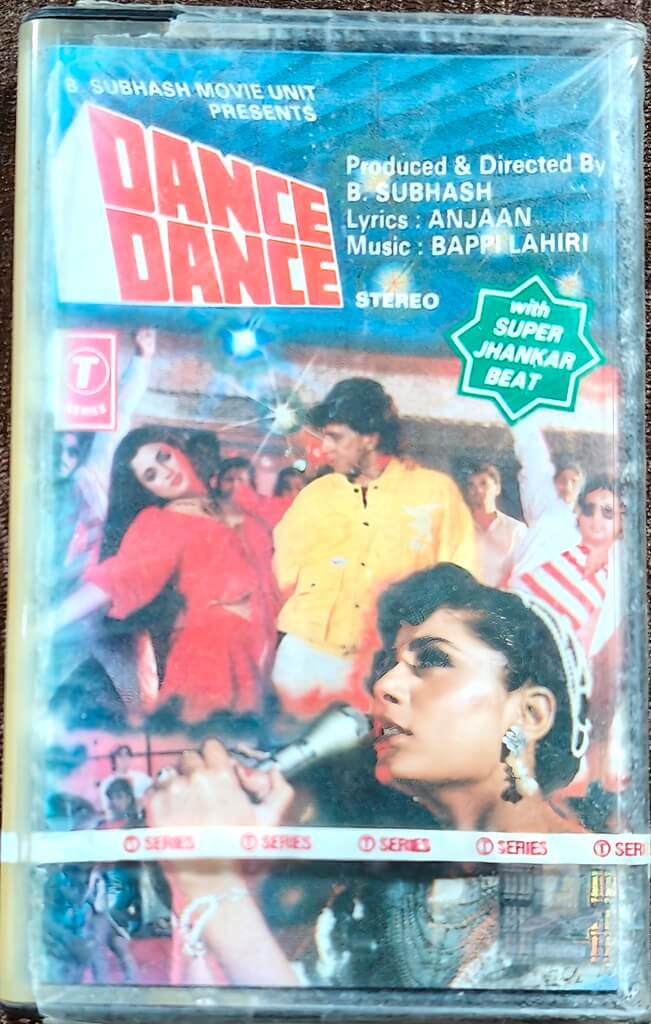 Dance Dance (1987) Bappi Lahiri (With Super Jhankar Beat) Pre-Owned T-Series Audio Cassette