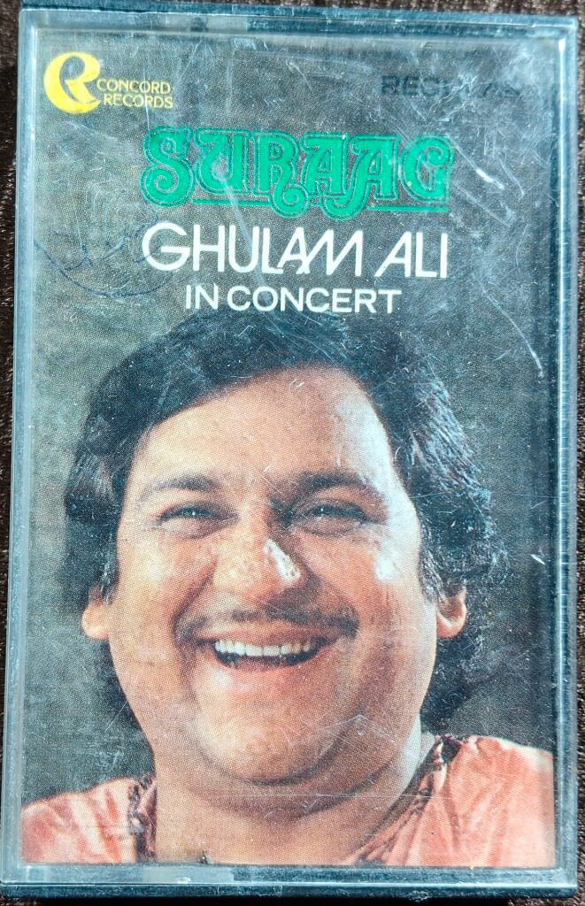 Ghulam Ali – Suraag (1997) Ghulam Ali In Concert Pre-Owned Concord Records Audio Cassette