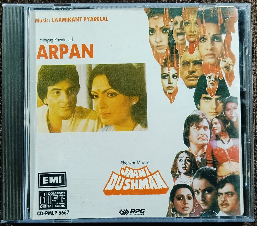 Arpan (1982) Laxmikant-Pyarelal / Jaani Dushman (1978) Laxmikant-Pyarelal Pre-Owned EMI Imported Audio CD