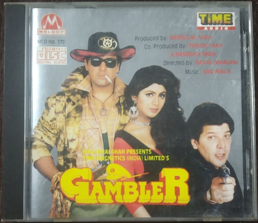 Gambler (1994) Anu Malik Pre-Owned Melody-Time Audio Imported Audio CD