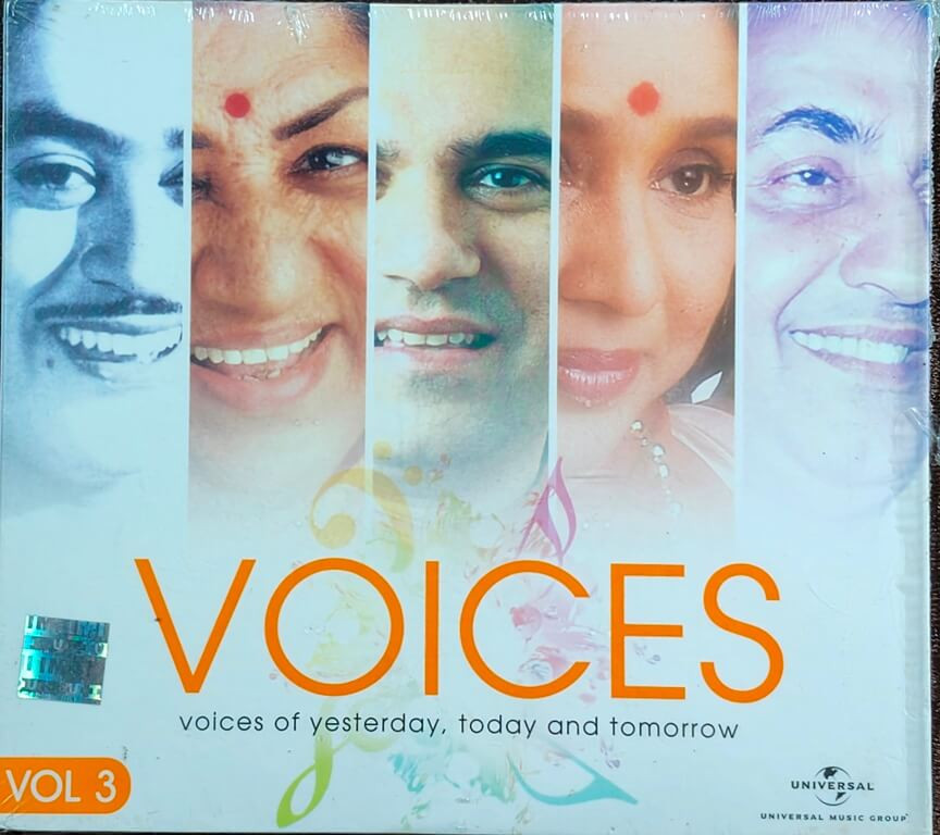 Voices Of Yesterday, Today & Tomorrow - Vol 3 (2005) Compilation Pre-Owned Saregama Universal Audio CD