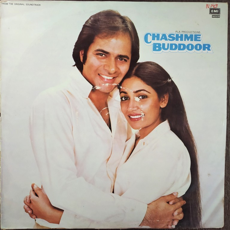Chashme Buddoor (1980) Rajkamal Pre-Owned Vinyl, 12" LP Record