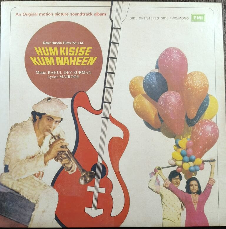 Hum Kisise Kum Naheen (1977) R. D. Burman Pre-Owned Vinyl, 12" His Master's Voice LP Record