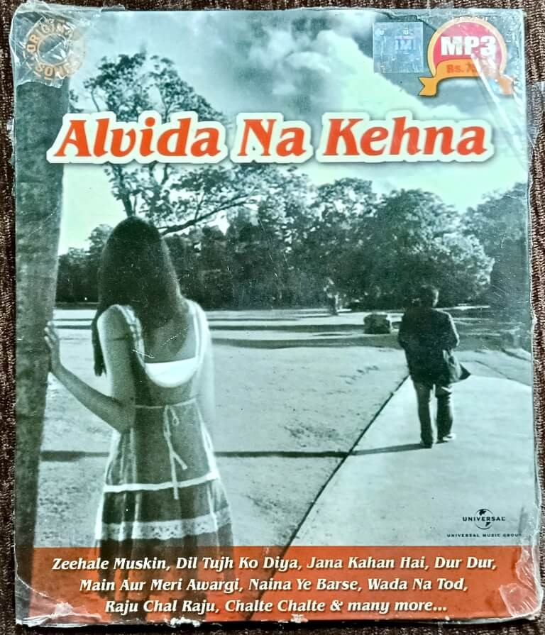 Alvida Na Kehna (2007) Bollywood OST Compilation Pre-Owned Universal MP3 CD