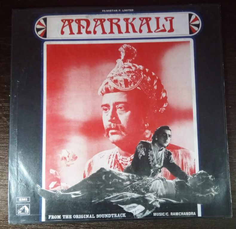 Anarkali (1953) Basant Prakash & C. Ramchandra Pre-Owned Vinyl, 12" LP Record