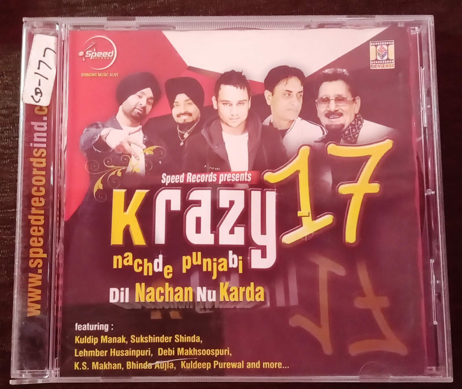 Krazy 17 - Nachde Punjabi Dil Nachan Nu Karda (2007) Pre-Owned Speed Records Audio CD