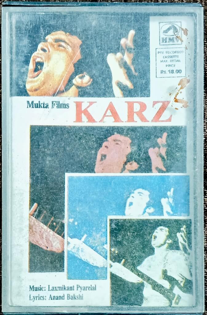 Karz (1980) Laxmikant-Pyarelal Pre-Owned HMV Audio Cassette
