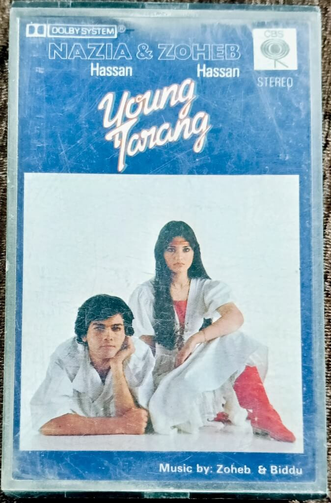 Nazia Hassan & Zoheb Hassan – Young Tarang (1984) Music By Biddu & Zoheb Pre-Owned CBS Audio Cassette