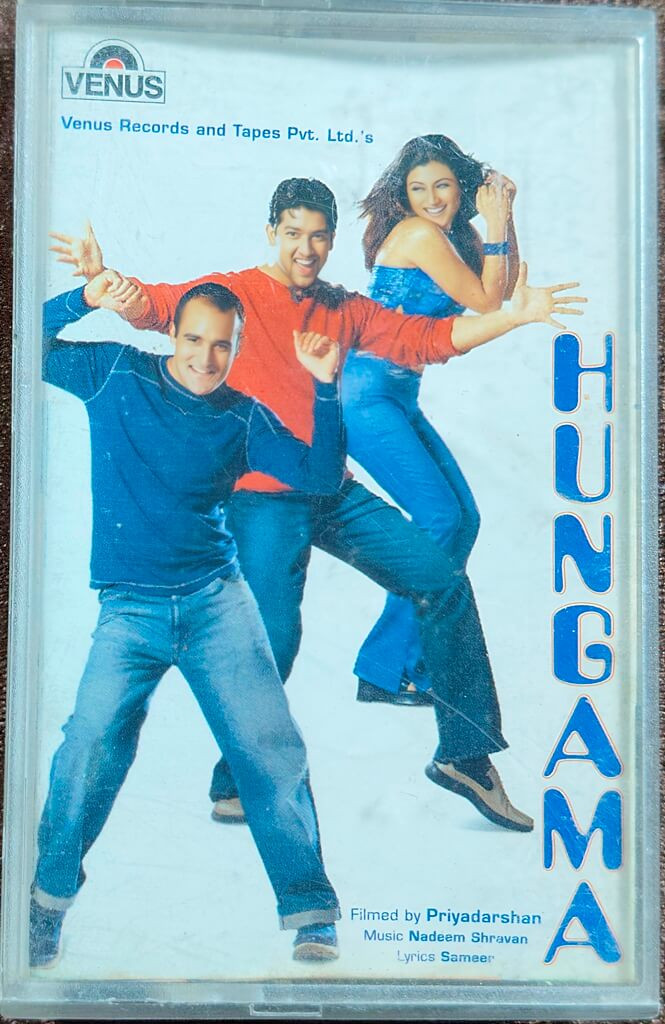 Hungama (2003) Nadeem-Shravan Hindi OST Pre-Owned Venus Audio Cassette