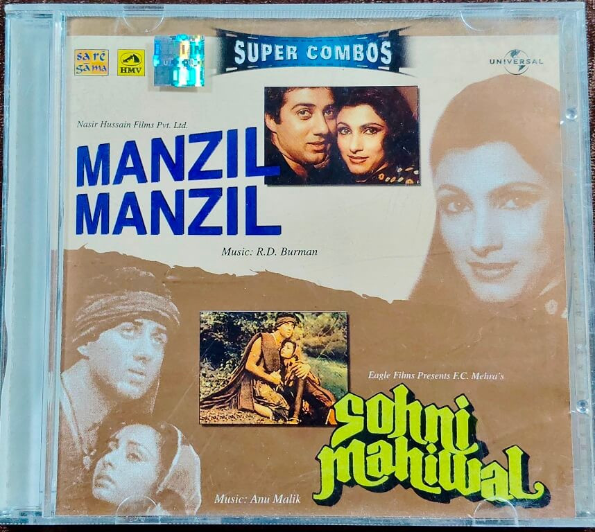 Manzil Manzil (1984) R. D. Burman / Sohni Mahiwal (1984) Anu Malik Pre-Owned Universal Audio CD