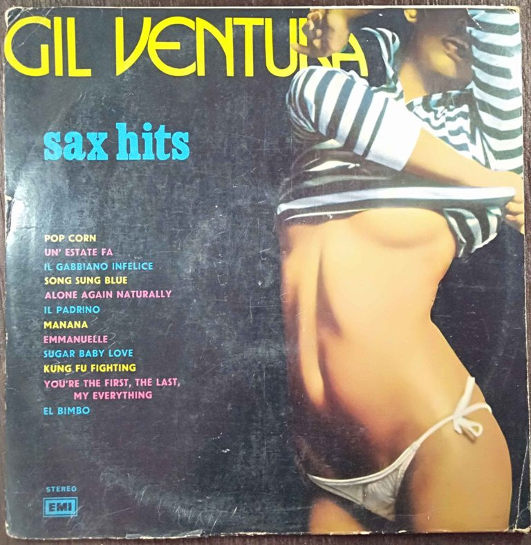 Gil Ventura - Sax Hits (1972) Compilation Pre-Owned Vinyl, 12" LP Record