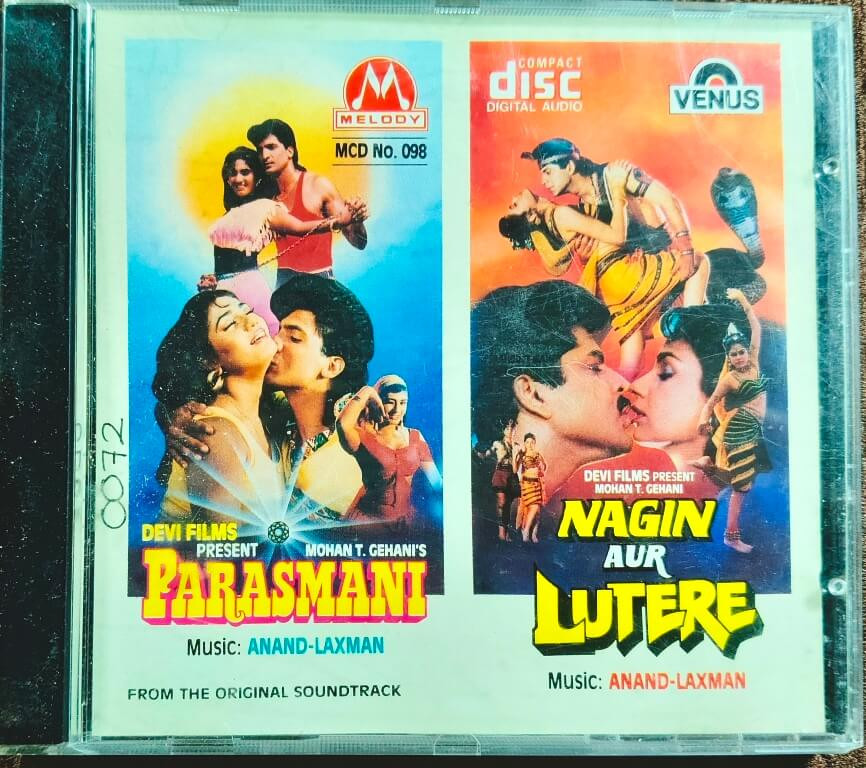 Parasmani (1992) Anand-Laxman / Nagin Aur Lootere (1992) Anand-Laxman Pre-Owned Venus - Melody Imported Audio CD