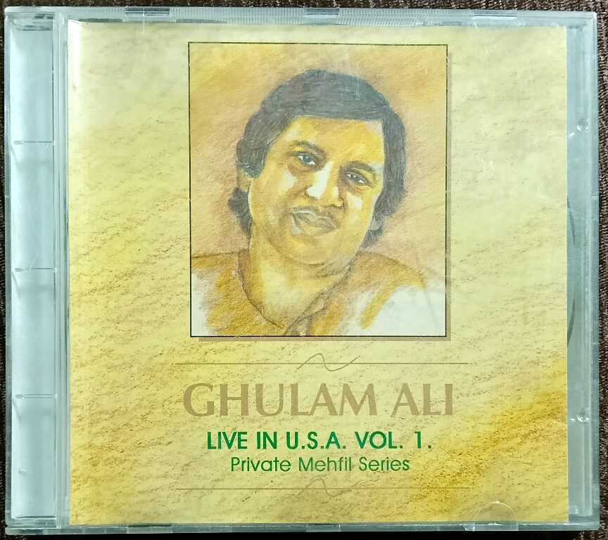Ghulam Ali - Ghulam Ali In U.S.A. Vol. 1. (1999) Rafiq Hussain Pre-Owned  BMG Crescendo Audio CD