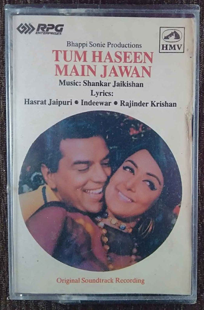 Tum Haseen Main Jawan (1970) Shankar-Jaikishan Pre-Owned HMV, RPG Audio Cassette