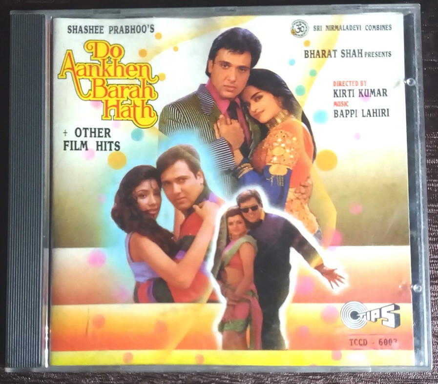 Do Aankhen Barah Hath (1994) Bappi Lahiri Pre-Owned Tips Audio CD