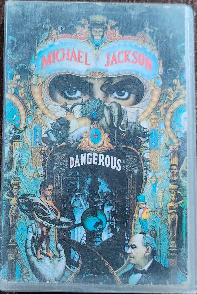 Michael Jackson – Dangerous (1991) Western Music Album Pre-Owned Fax Series Audio Cassette