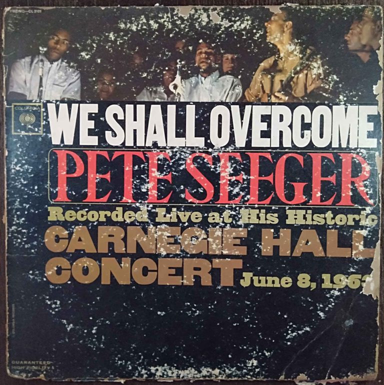 Pete Seeger - We Shall Overcome (1965) Compilation Pre-Owned Vinyl, 12" LP Record