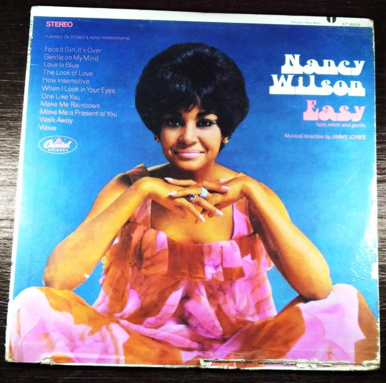 Nancy Wilson - Easy (1968) Jimmy Jones Pre-Owned Vinyl, 12" LP Record